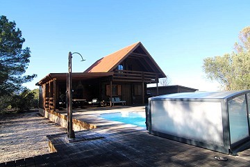 Cabane en rondins de 3 chambres