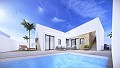 Villa's met 3 slaapkamers met privézwembad en voltooiing van 1 maand in Alicante Dream Homes API 1122