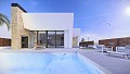 Contemporary 3 bed villas with swimming pool, large solarium and parking in Alicante Dream Homes API 1122