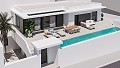 Villa moderna de 4 o 5 dormitorios con sótano, piscina y garaje in Alicante Dream Homes API 1122