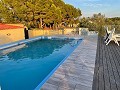 Villa mit 3 Schlafzimmern und 2 Bädern in Sax mit Pool und Aussicht in Alicante Dream Homes API 1122