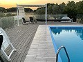 Villa mit 3 Schlafzimmern und 2 Bädern in Sax mit Pool und Aussicht in Alicante Dream Homes API 1122