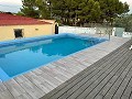 Villa mit 3 Schlafzimmern und 2 Bädern in Sax mit Pool und Aussicht in Alicante Dream Homes API 1122